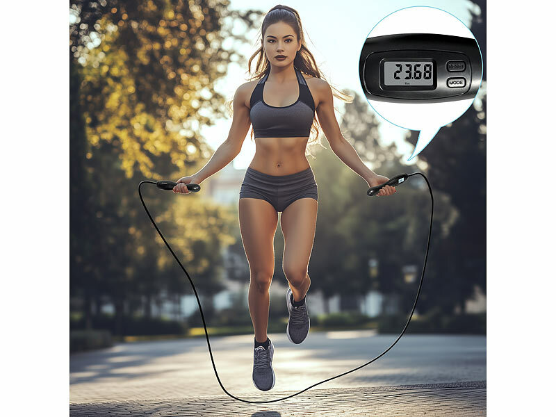 ; Premium-Kugellager-Springseile mit Bluetooth und App, Metall-Springseile Premium-Kugellager-Springseile mit Bluetooth und App, Metall-Springseile Premium-Kugellager-Springseile mit Bluetooth und App, Metall-Springseile 