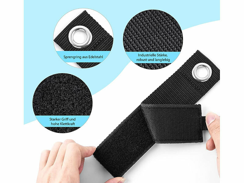 ; Klettbänder mit Nylon-Schlaufen/-Haken, zum Aufnähen Klettbänder mit Nylon-Schlaufen/-Haken, zum Aufnähen Klettbänder mit Nylon-Schlaufen/-Haken, zum Aufnähen 