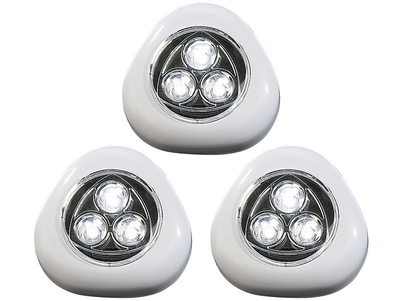 ; LED-Batterieleuchten mit Bewegungsmelder, LED-Grablichter mit Dämmerungssensor 