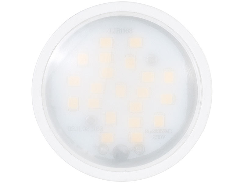 ; LED-Spot E27 (tageslichtweiß) 