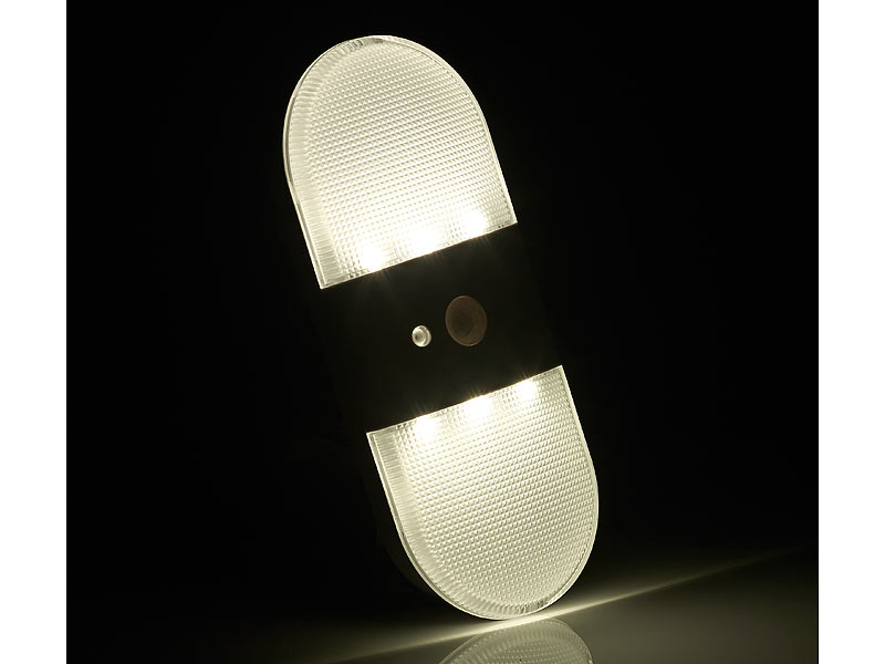 ; LED-Batterieleuchten mit Bewegungsmelder 