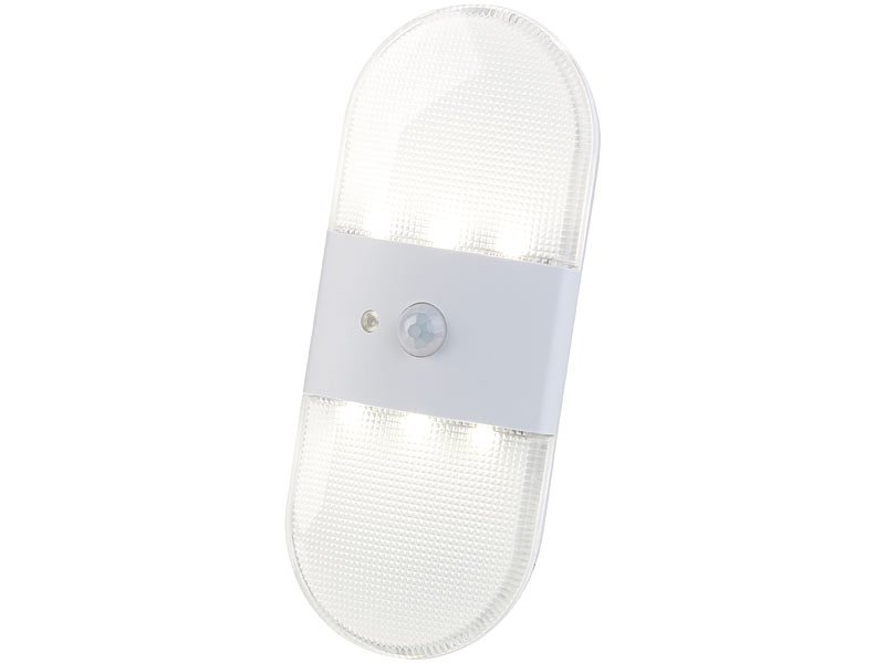 ; LED-Batterieleuchten mit Bewegungsmelder 