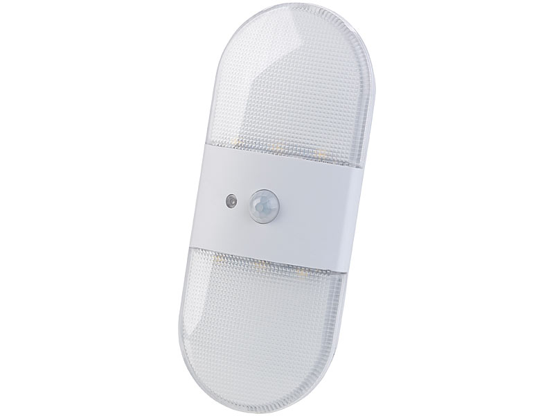 ; LED-Batterieleuchten mit Bewegungsmelder 