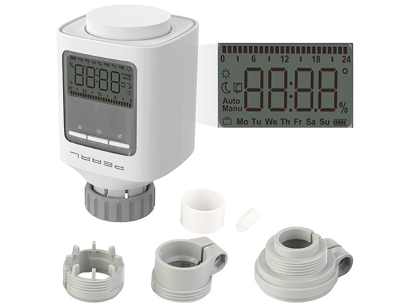 ; Programmierbare Heizkörperthermostate Programmierbare Heizkörperthermostate 