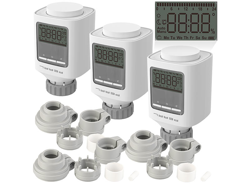 ; Programmierbare Heizkörperthermostate Programmierbare Heizkörperthermostate 