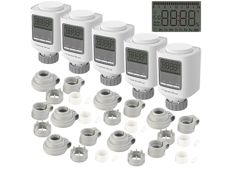 ; Programmierbare Heizkörperthermostate Programmierbare Heizkörperthermostate 