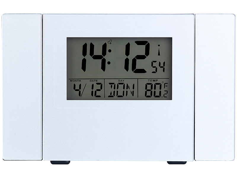 ; Funk-Wecker mit Thermometern Funk-Wecker mit Thermometern 
