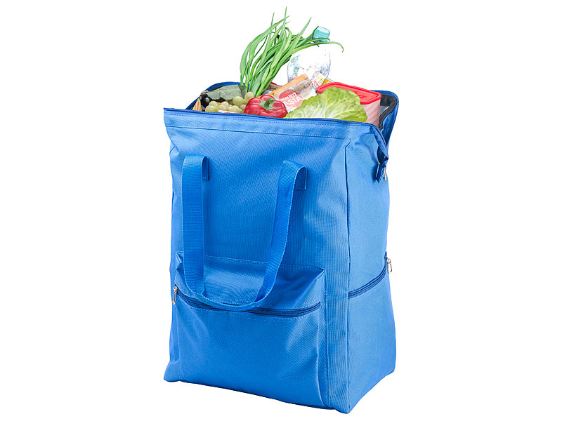; Kühltaschen, Trinkflaschen aus Borosilikat-Glas 