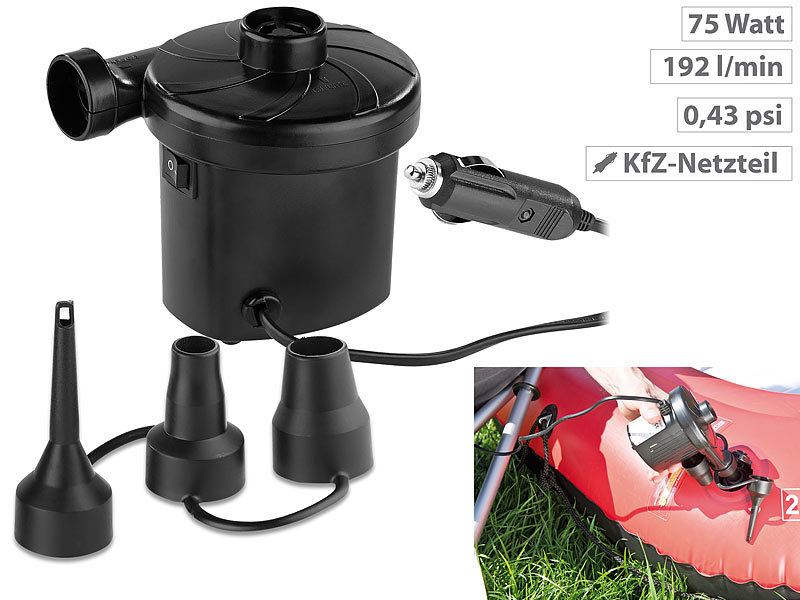 ; Elektrische Luftpumpen 12 V / 230 V 