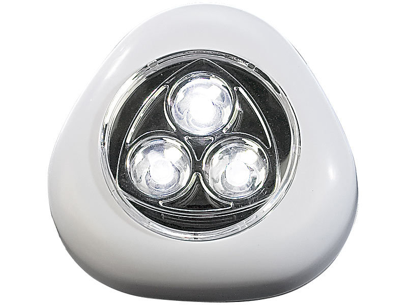 ; LED-Batterieleuchten mit Bewegungsmelder, LED-Grablichter mit Dämmerungssensor 