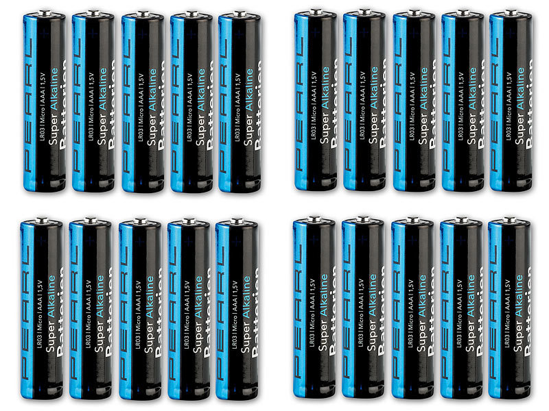 ; Batterien Spar-Pack, NiMH-Akkus Mignon (AA) 