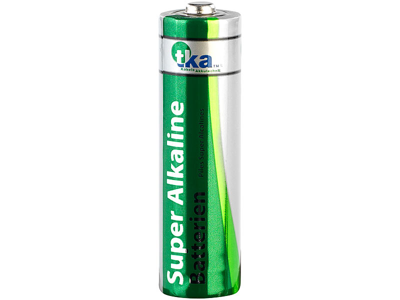 ; Alkaline-Batterien Micro (AAA), LED-Solar-Grablichter 