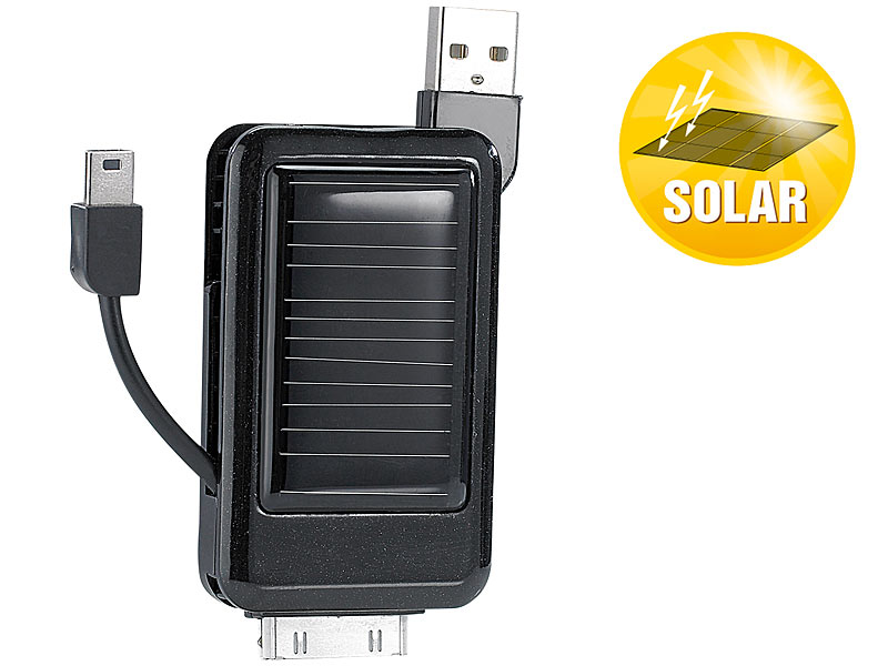 ; NiMH-Akkus Micro (AAA), USB-Solar-Powerbanks mit LED-Taschenlampe NiMH-Akkus Micro (AAA), USB-Solar-Powerbanks mit LED-Taschenlampe 