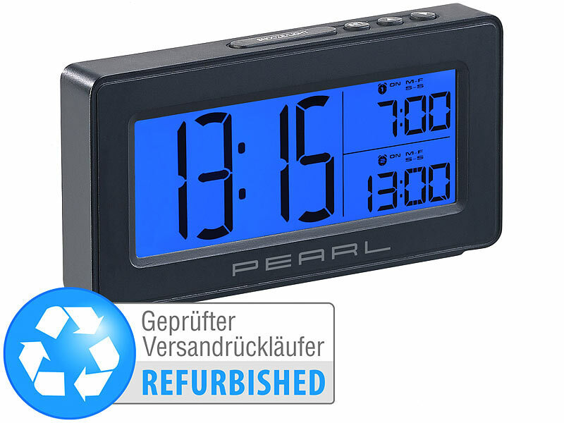 ; Funk-Wecker mit Thermometern 
