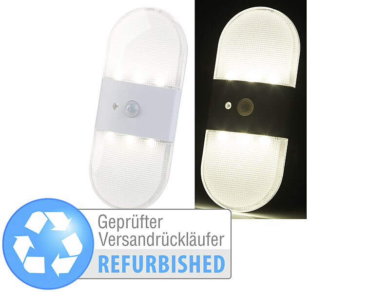 ; LED-Batterieleuchten mit Bewegungsmelder 