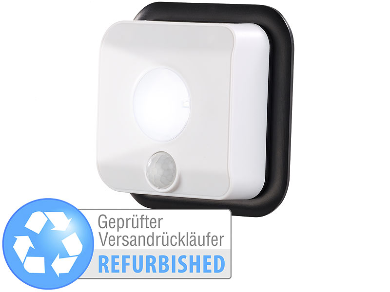 ; LED-Batterieleuchten mit Bewegungsmelder 