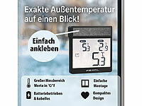 ; Funk-Wetterstationen mit Außensensoren 