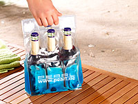 ; Kühltaschen, Trinkflaschen aus Borosilikat-Glas 