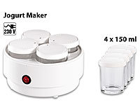 PEARL Jogurtmaschine, Yogurt Maker, Joghurtautomat
