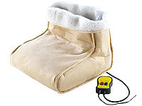 PEARL Elektrischer Fusswärmer, Wärmeschuhe elektrisch, Heizschuh