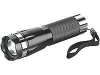 PEARL Taschenlampe Batterie, superhelle LED Taschenlampe