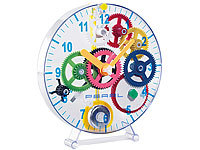 PEARL Uhrenbausatz, Kinderuhr, Pendeluhr selber bauen, Spielzeuguhr