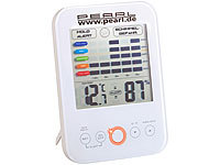 PEARL Schimmelalarm, Hygrometer Schimmelalarm, Raumfeuchtemesser