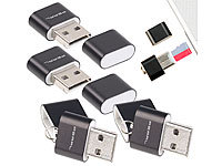 PEARL Mini USB Stick, USB Micro SD, Cardreader USBstick