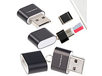 PEARL Micro SD Card Reader, Micro SD USB, USB Stick Mini
