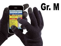PEARL urban Touchscreen-Handschuhe kapazitiv "M" für iPad, iPhone, iPod touch u.a.