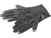 PEARL urban Kapazitive Handschuhe, Touchscreen Handschuhe Leder