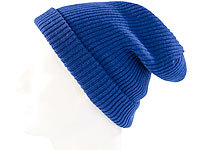 PEARL urban Extrawarme Strickmütze, royalblau