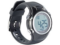 PEARL sports Fitness-Uhr, 3 Intensitätsstufen, LCD-Display, Stoppuhr-Funktion, IPX4