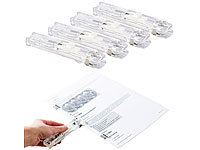 PEARL Blatt-Hefter, Blatthefter Mini, Papierklammer-Hefter