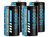 PEARL D Akku, Akku Monozelle, Batterien D, Batterie Typ D