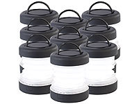 PEARL Faltbare Camping-Laterne, LED-Camping-Leuchten