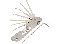 PEARL Lockpicking Set, Schlossöffner, Lockpicker, Multipick