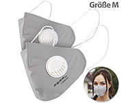 PEARL Textilmasken, Mundnasenmasken, Mund-Nase-Masken