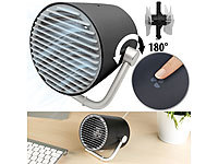 PEARL PC Ventilator, stabiler Metall-Ventilator, Ventilator fürs Büro