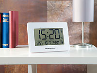 ; Funk-Wecker mit Thermometern Funk-Wecker mit Thermometern Funk-Wecker mit Thermometern 