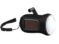 PEARL Solar Taschenlampe, Handbetriebene Taschenlampe