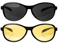 PEARL Nachsichtbrille, Autobrillen, Fahrradbrille, Nightvision-Brille