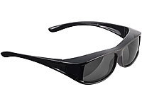 PEARL Sonnenüberbrille, Sonnenüberbrille für Brillenträger