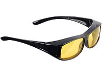 PEARL Kontrastbrille, Nachtbrille für Brillenträger, Auto Blendschutz