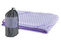 PEARL sports Yogahandtuch mit Noppen, Sporttuch mit Noppen