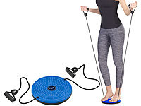 PEARL sports Fitness Twisting Disk mit Expander für Bauch, Taille & Arme, Ø 24,5 cm; Hula-Hoop-Reifen Hula-Hoop-Reifen Hula-Hoop-Reifen Hula-Hoop-Reifen 