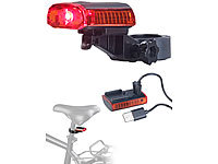 PEARL Fahrradrücklicht, Fahrradbeleuchtung, Fahrradlampen