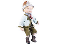 PEARL Deko Puppen, Sammlerpuppen, Puppen sitzend, Nostalgiepuppen