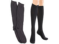 PEARL Socken mit Stützfunktion, Reise-Kompressionskniestrümpfe