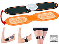PEARL sports EMS-Muskeltrainer/-Stimulator für Arme, Beine & Taille, 2 Pads; Twisting Disk Bauch- & Hüft-Trainer Twisting Disk Bauch- & Hüft-Trainer 
